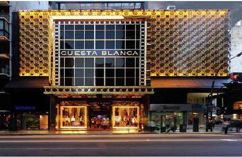 环江门头设计与商业空间的纽带。