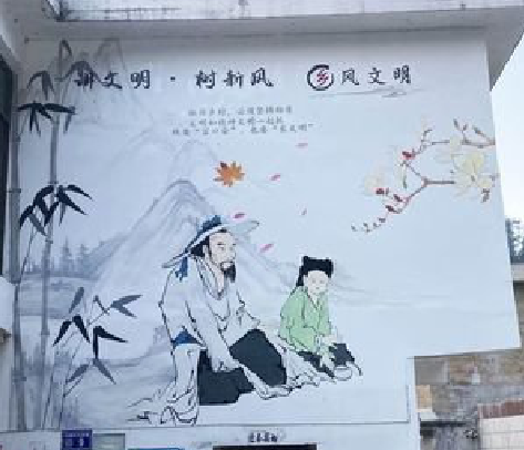 环江分享几个墙绘保养知识。