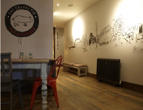 环江教你判断手绘墙质量的好坏。