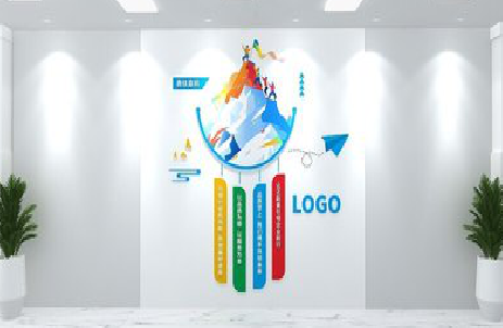 环江公司企业形象墙的工艺材料有哪些？